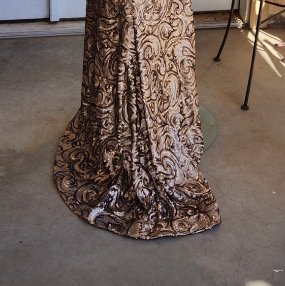 Fouad Sarkis Couture Designer‎ Stunning  Unique Dress Long Evening Gown - Picture 6 of 9
